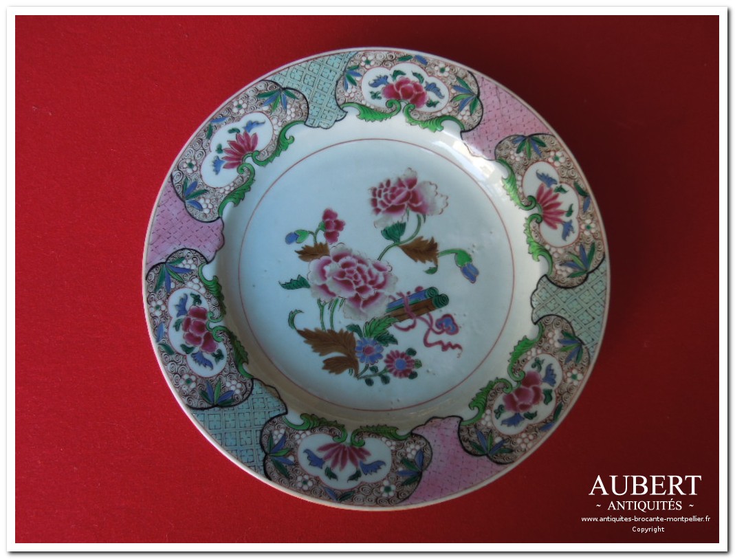 assiette porcelaine chinoise antiquites brocante montpellier sete achat vente